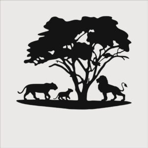 obraz ażurowy z drewna – dekoracja ścienna