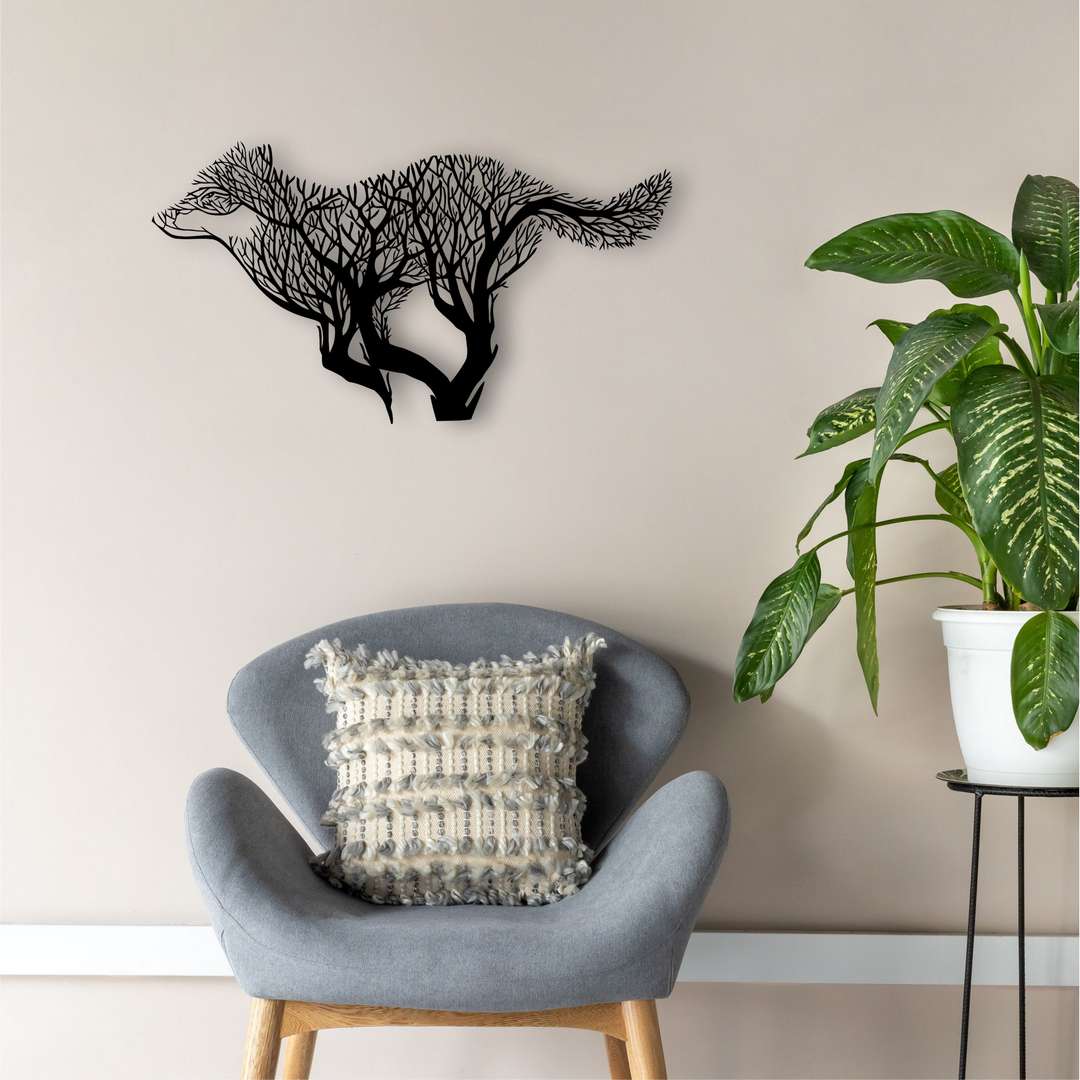 Biegnący wilk W0303 - obrazek 2