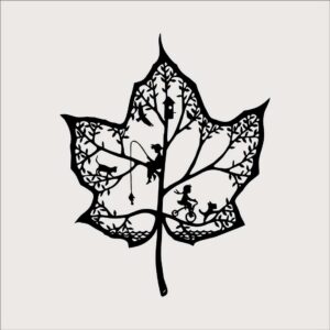 Klonowy liść W0333