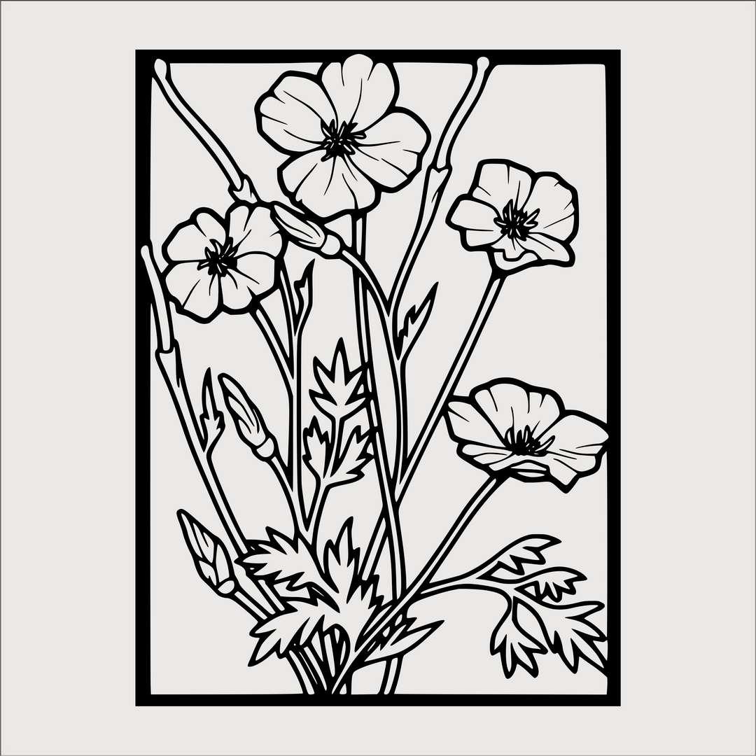 Kwiaty W0354
