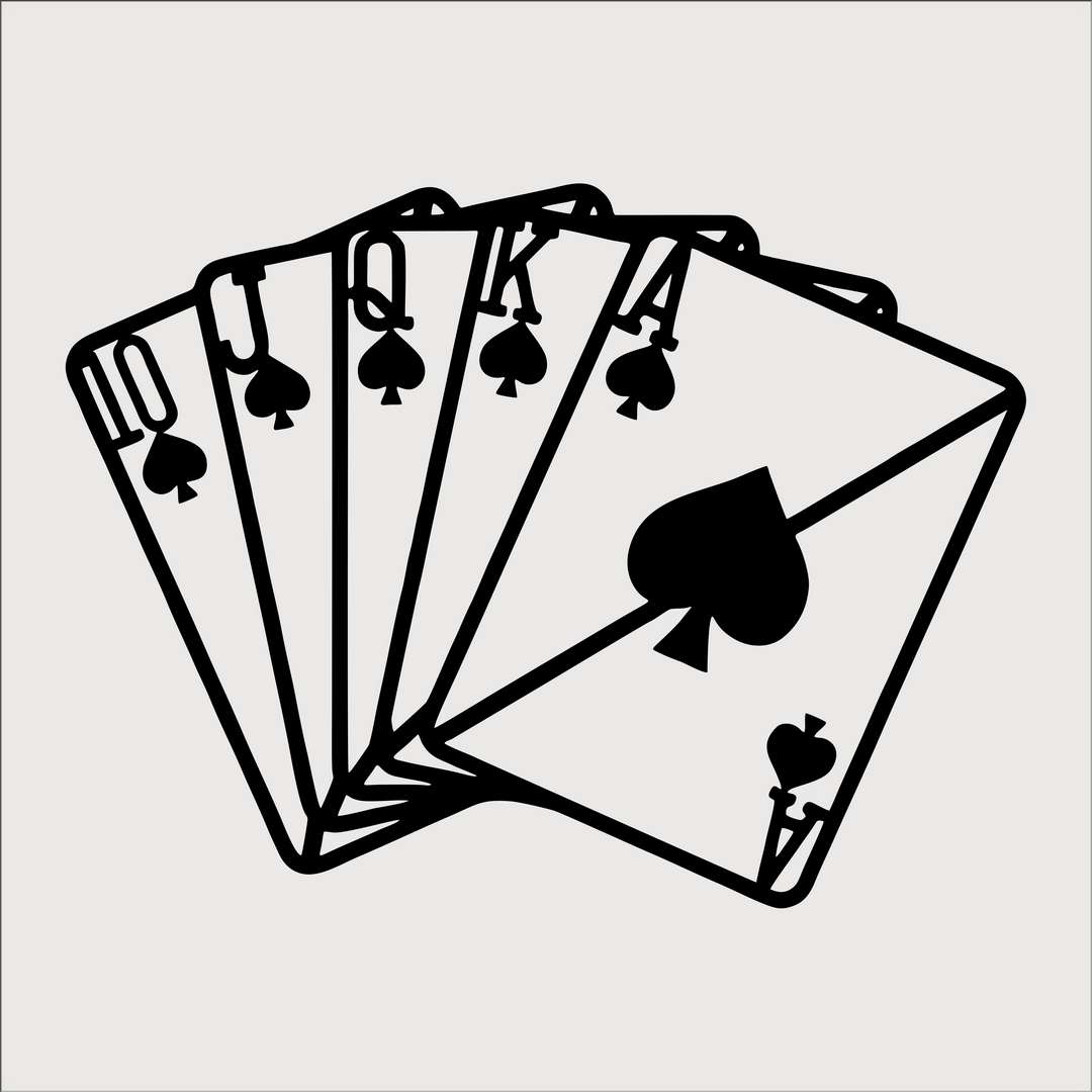 Poker królewski W0368