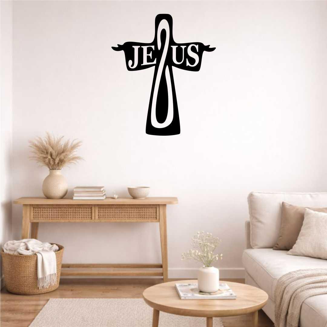 krzyż ażurowy do wnętrz dekoracja na ścianę