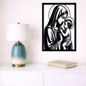 Obraz ażurowy Matka Boska z Dzieciątkiem