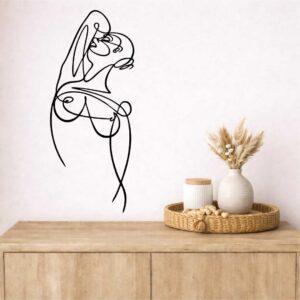 Obraz ażurowy Line Art Taniec linii