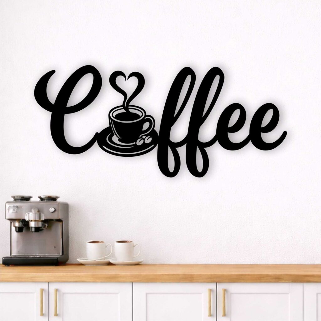 coffee obraz ażurowy do kuchni