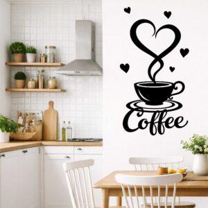 Kocham kawę obraz ażurowy