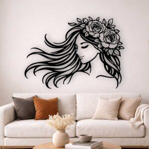 kwiatowa harmonia obraz ażurowy