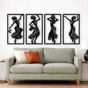 Tancerki obraz ażurowy